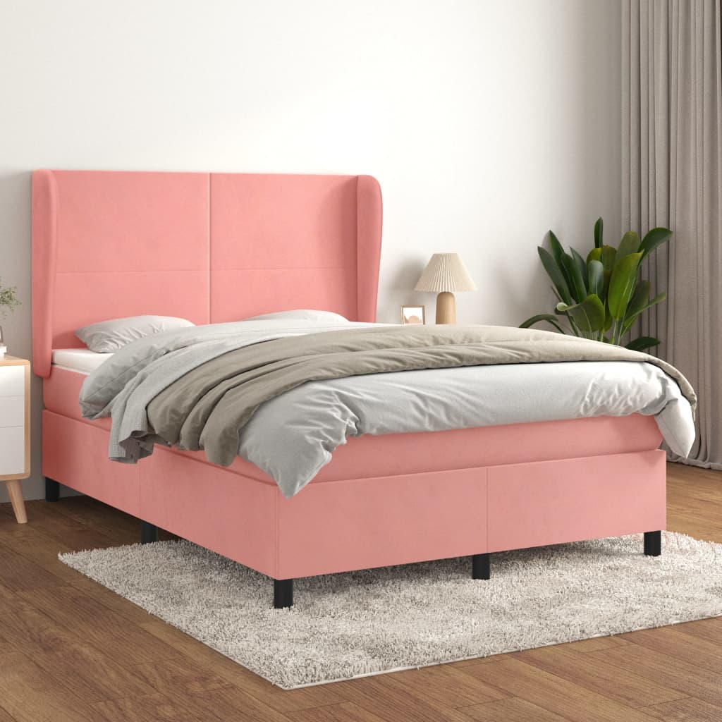 Boxspring Met Matras Fluweel