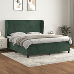 Boxspring Met Matras Fluweel