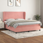 Boxspring Met Matras Fluweel