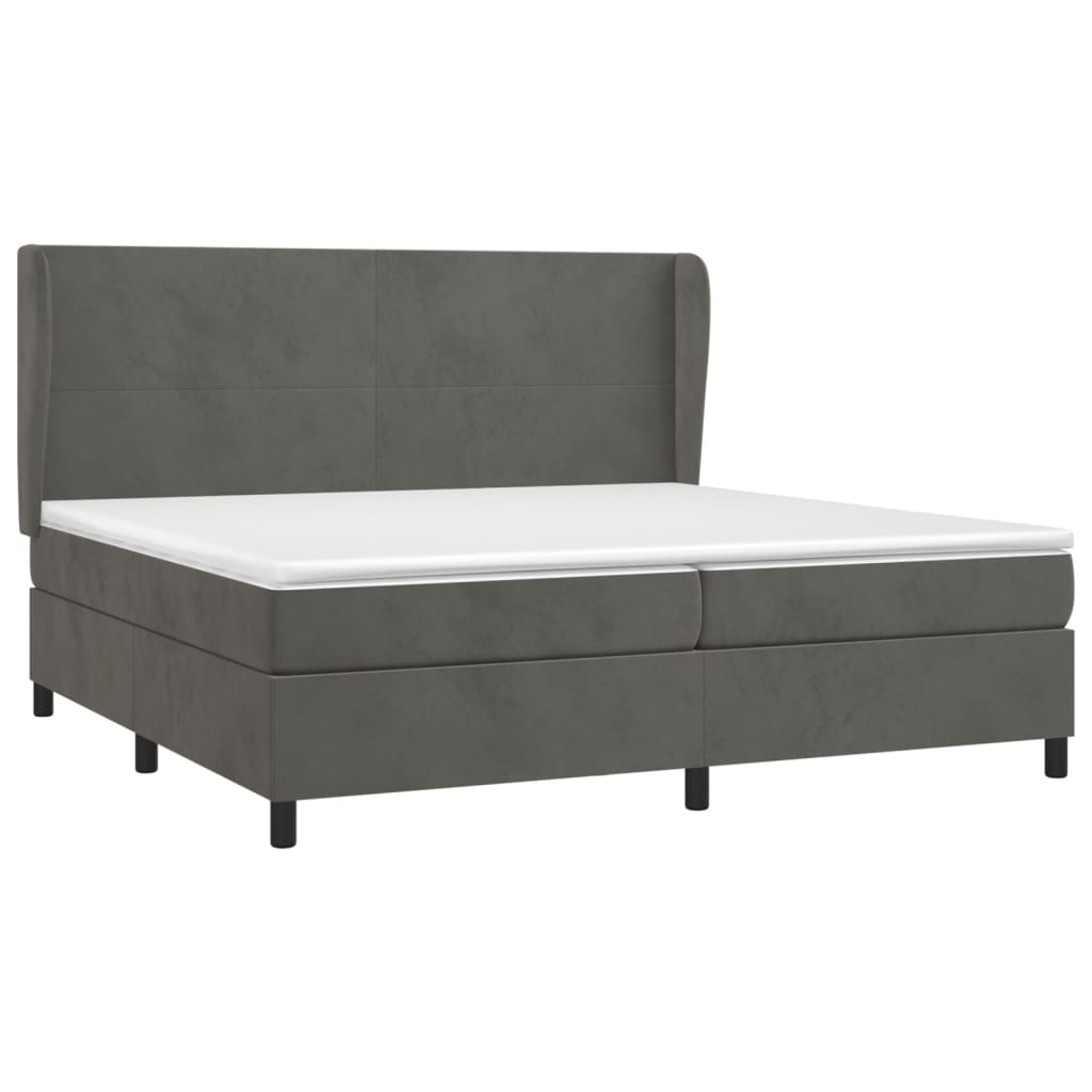Boxspring Met Matras Fluweel