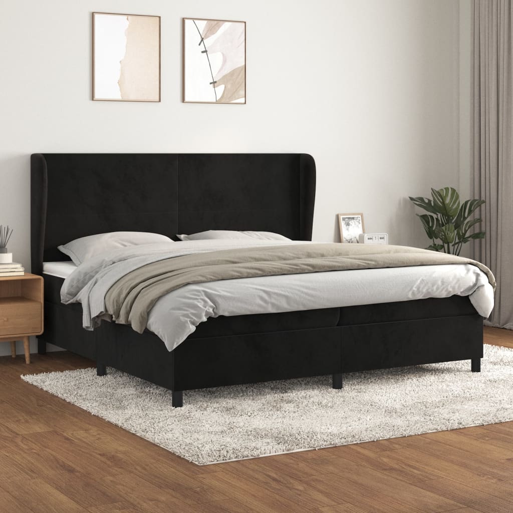 Boxspring Met Matras Fluweel