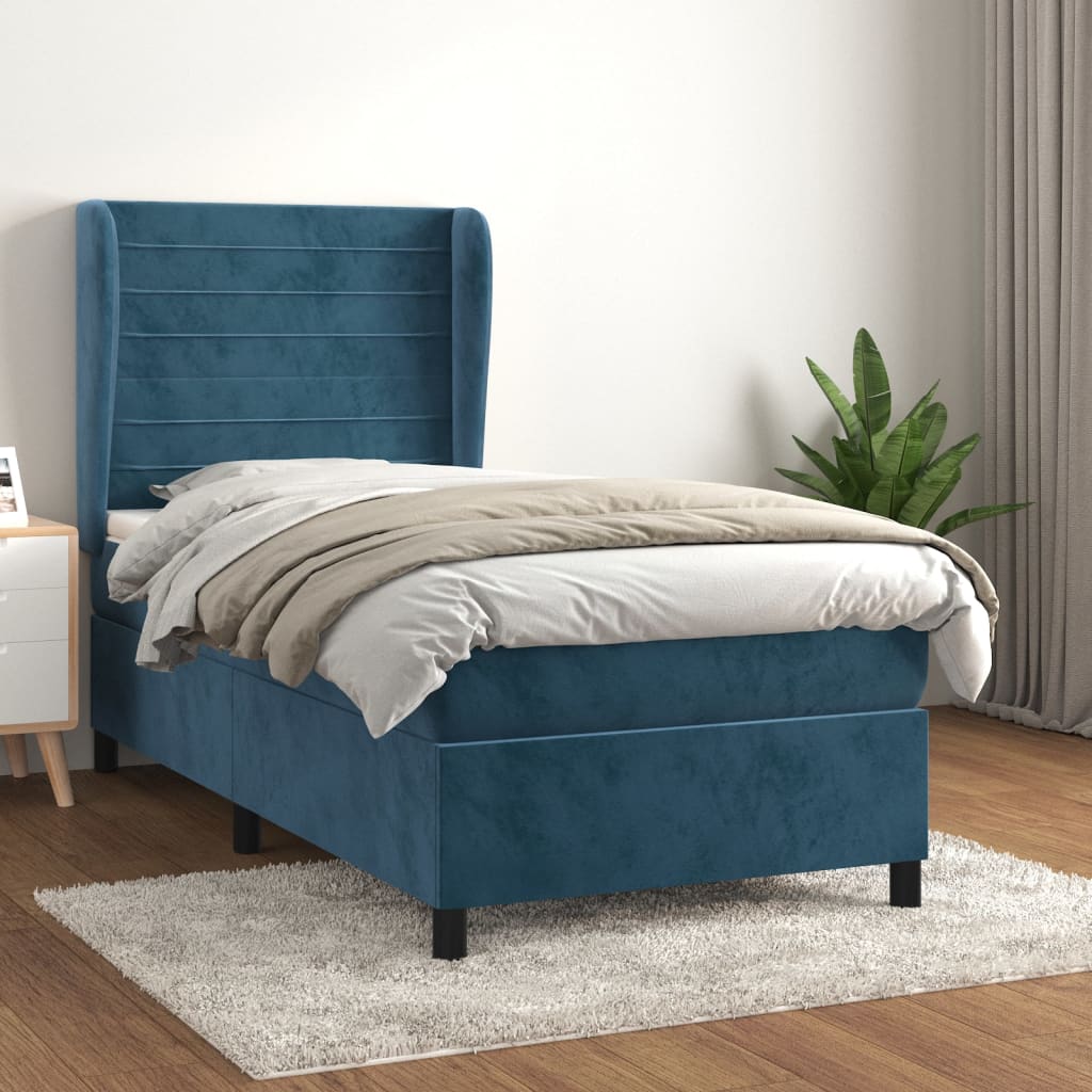 Boxspring Met Matras Fluweel