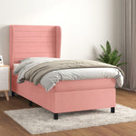 Boxspring Met Matras Fluweel