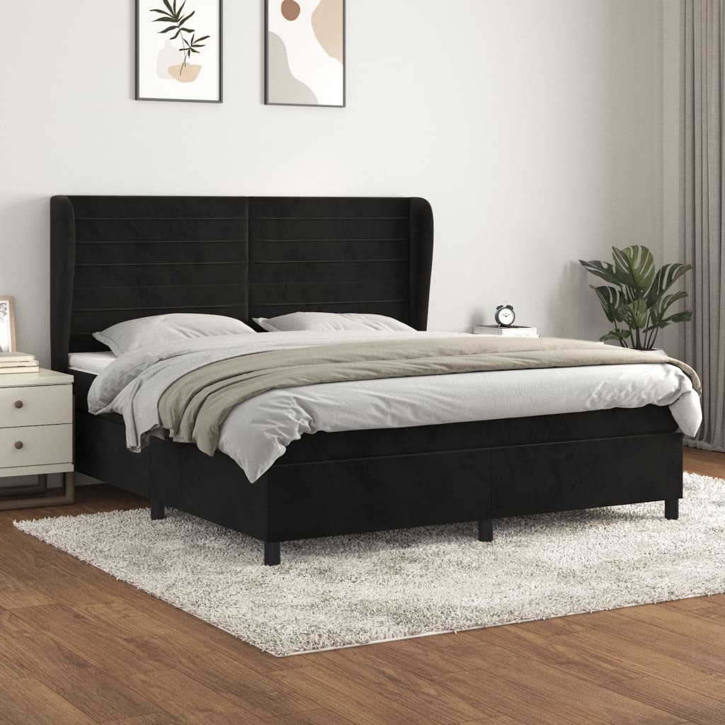 Boxspring Met Matras Fluweel