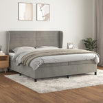 Boxspring Met Matras Fluweel