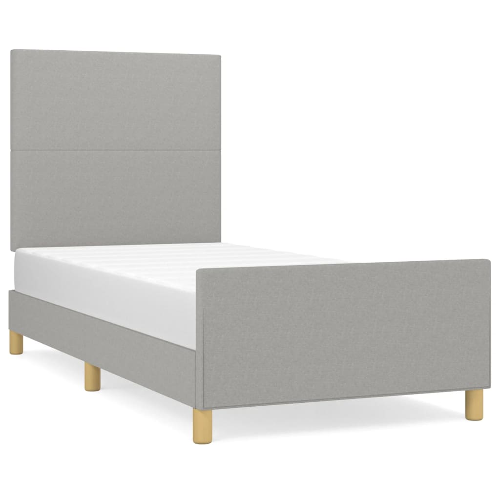 Bedframe Zonder Matras Stof