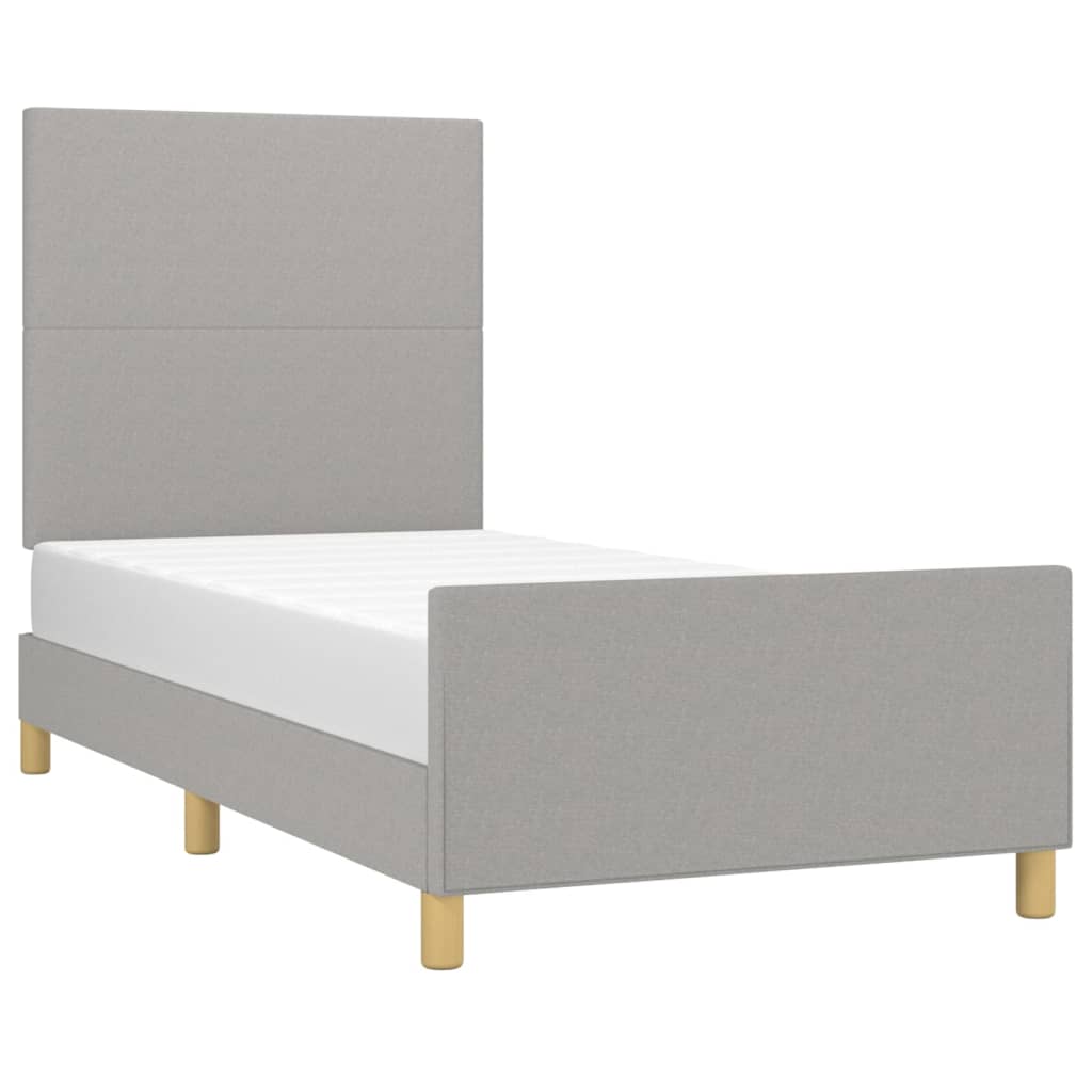 Bedframe Zonder Matras Stof