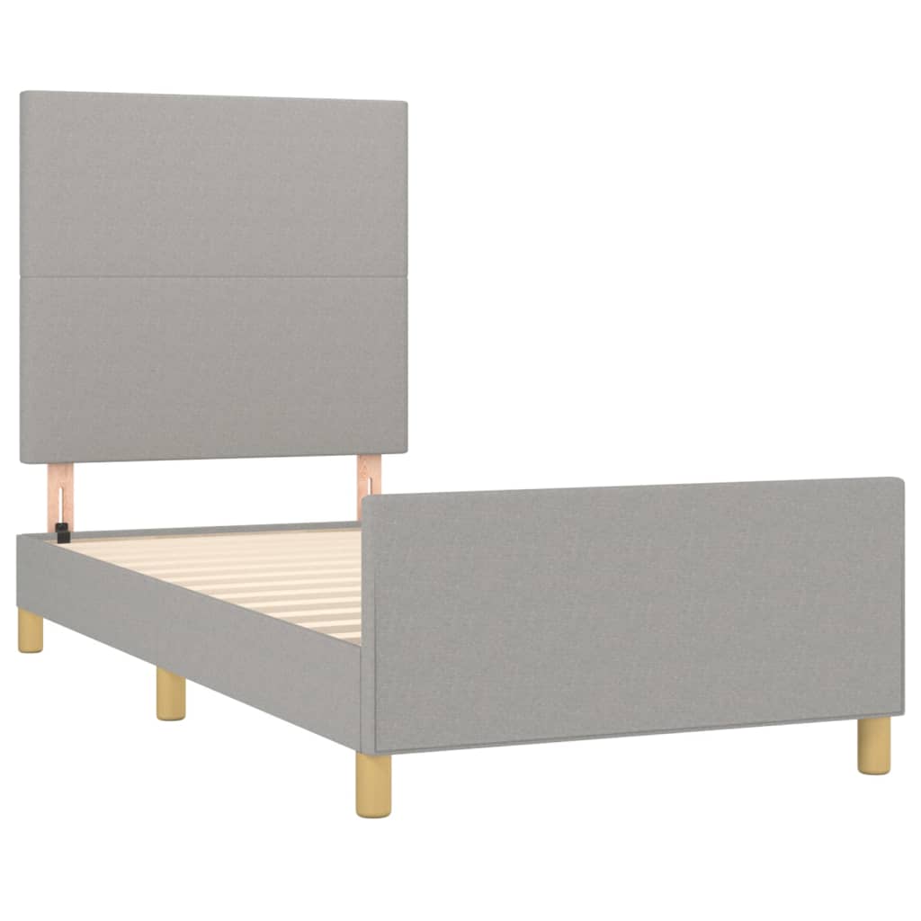 Bedframe Zonder Matras Stof