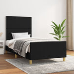 Bedframe Zonder Matras Stof