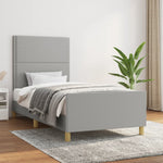 Bedframe Zonder Matras Stof