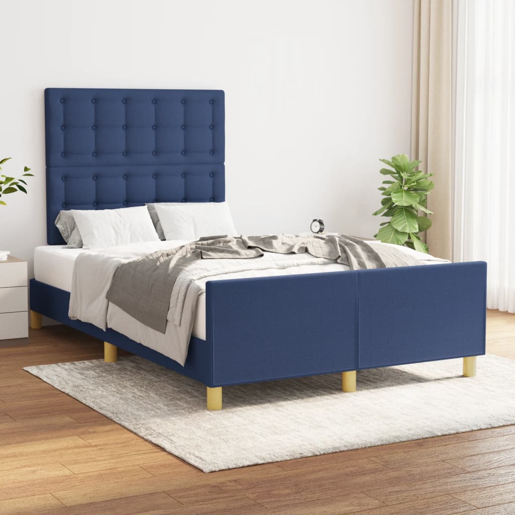 Bedframe Met Hoofdbord Stof