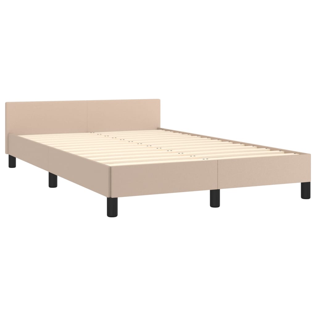 Bedframe Met Hoofdbord Kunstleer Kleurig