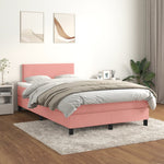 Boxspring Met Matras Fluweel