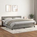 Boxspring Met Matras Fluweel