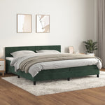 Boxspring Met Matras Fluweel