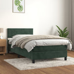 Boxspring Met Matras Fluweel