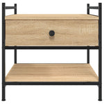 Salontafel Bewerkt Hout Kleurig