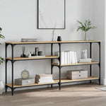 Wandtafel Bewerkt Hout Kleurig