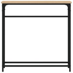 Wandtafel 75X19,5X75 Cm Bewerkt Hout Kleurig