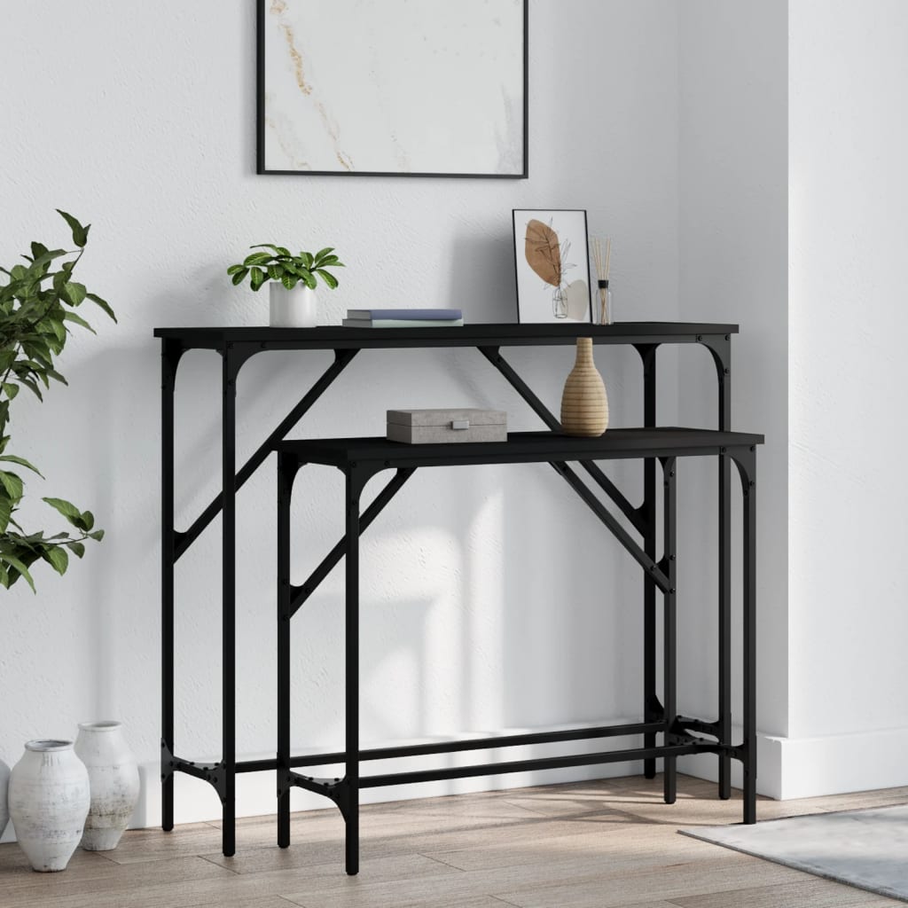 Wandtafels Bewerkt Hout Kleurig