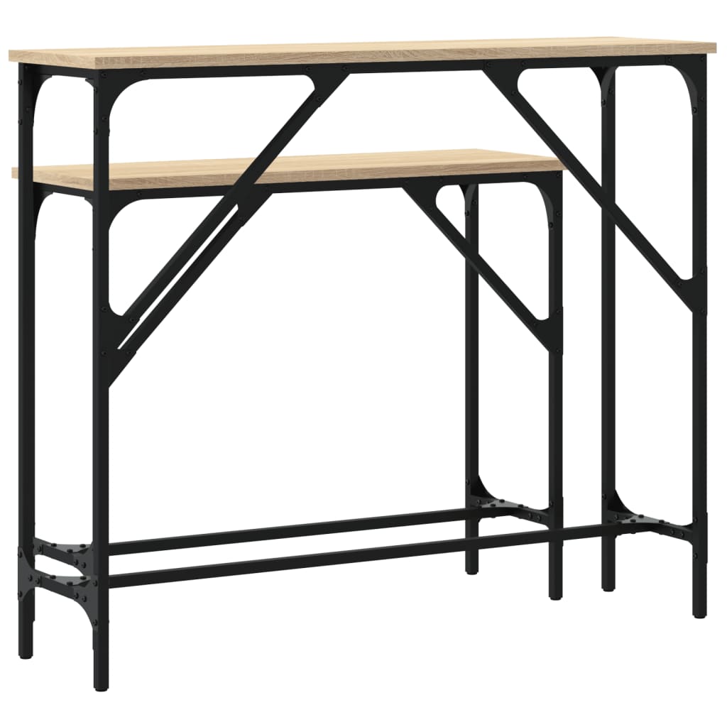 Wandtafels Bewerkt Hout Kleurig