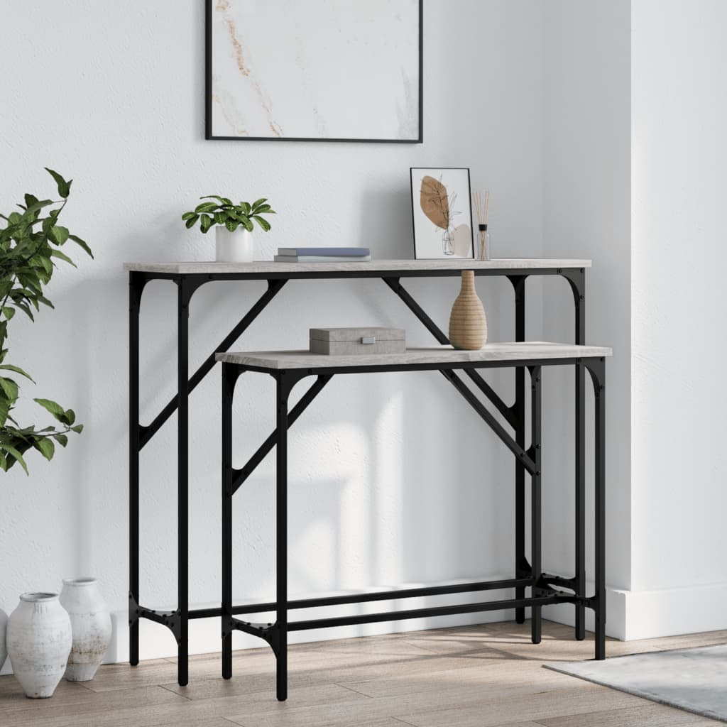 Wandtafels Bewerkt Hout Kleurig