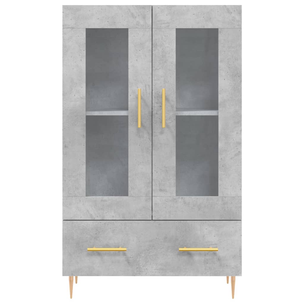 Hoge Kast 69,5X31X115 Cm Bewerkt Hout