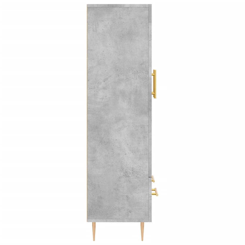 Hoge Kast 69,5X31X115 Cm Bewerkt Hout