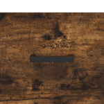 Hoge Kast 69,5X31X115 Cm Bewerkt Hout Kleurig