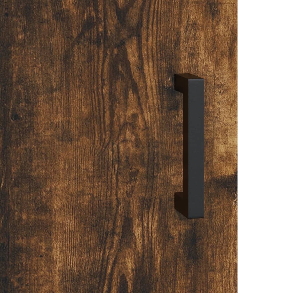 Hoge Kast 69,5X31X115 Cm Bewerkt Hout Kleurig