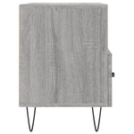 Tv-Meubel 80X36X50 Cm Bewerkt Hout Eikenkleurig