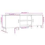 Tv-Meubel 150X30X50 Cm Bewerkt Hout