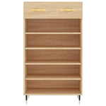 Schoenenkast 60X35X105 Cm Bewerkt Hout Kleurig