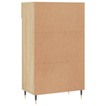 Schoenenkast 60X35X105 Cm Bewerkt Hout Kleurig