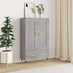Hoge Kast 69,5X31X115 Cm Bewerkt Hout