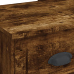 Kaptafel Met Led-Verlichting 90X42X132,5 Cm Kleur