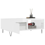 Salontafel 90X60X35 Cm Bewerkt Hout