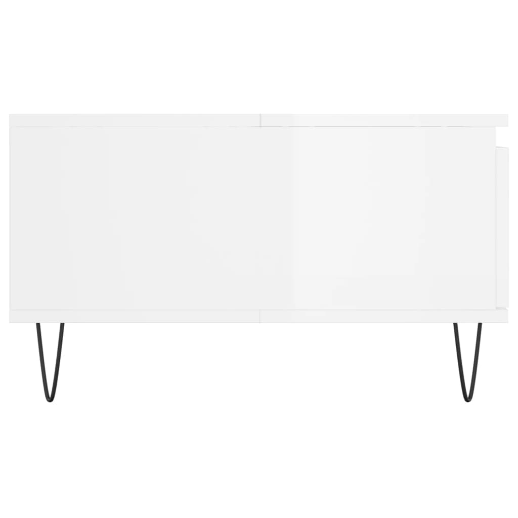 Salontafel 90X60X35 Cm Bewerkt Hout