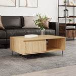 Salontafel 90X60X35 Cm Bewerkt Hout