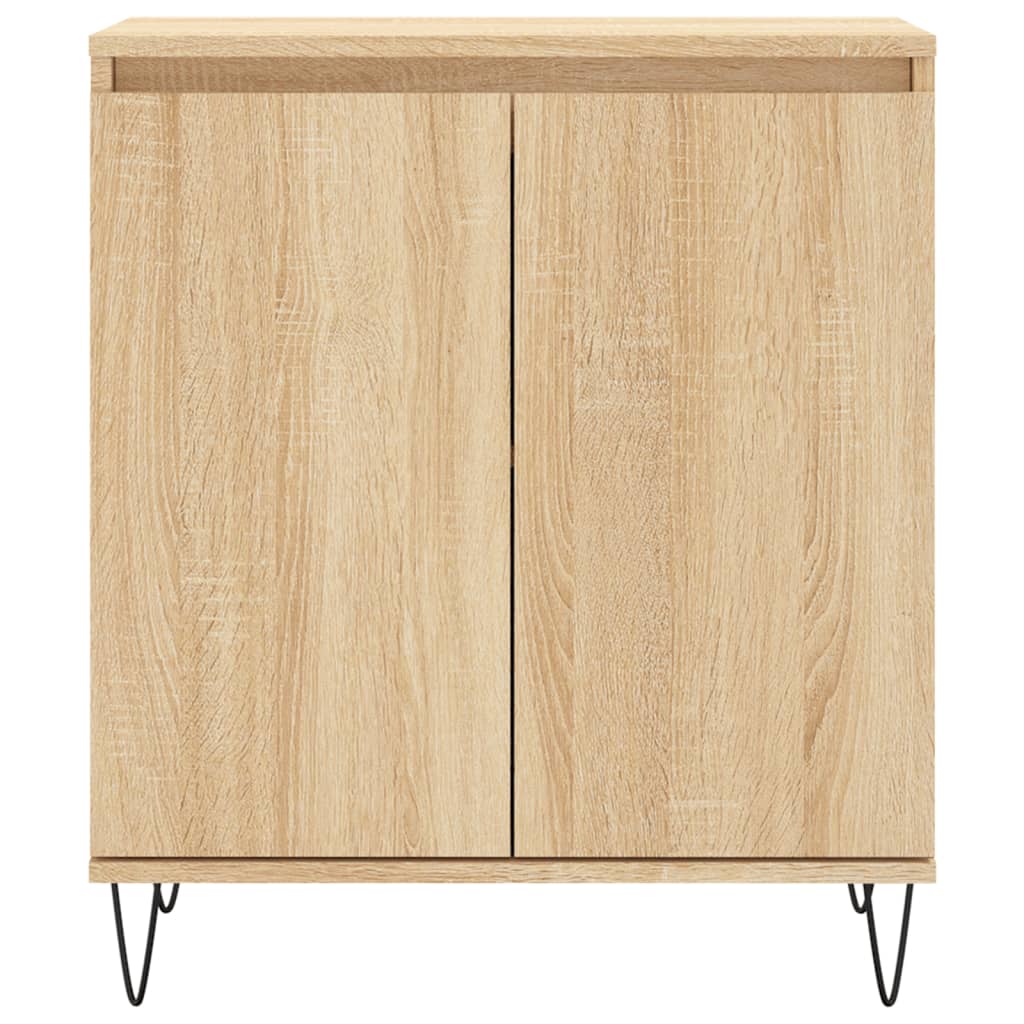 Dressoir 60X35X70 Cm Bewerkt Hout Kleurig