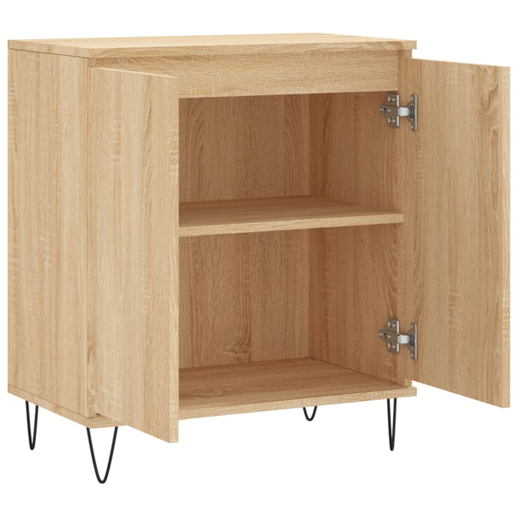 Dressoir 60X35X70 Cm Bewerkt Hout Kleurig