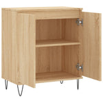 Dressoir 60X35X70 Cm Bewerkt Hout Kleurig