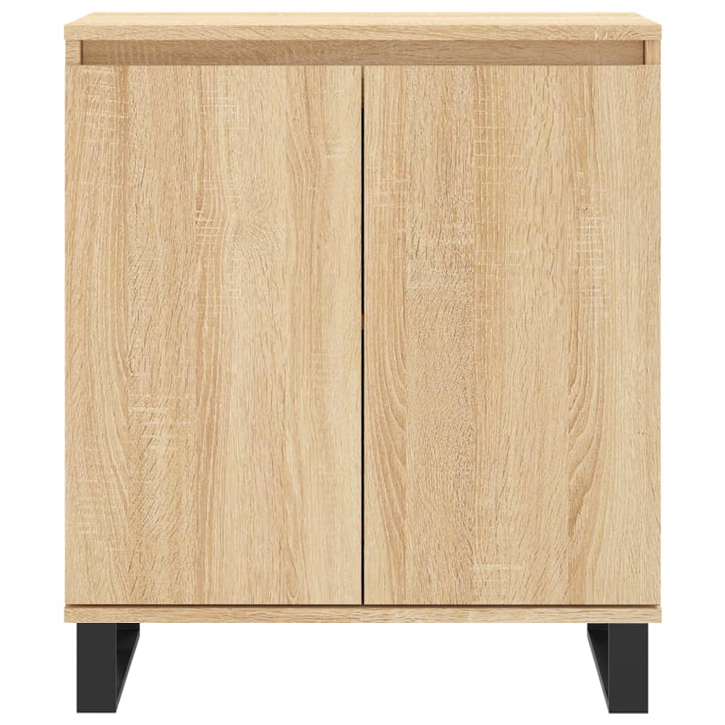 Dressoir 60X35X70 Cm Bewerkt Hout Kleurig