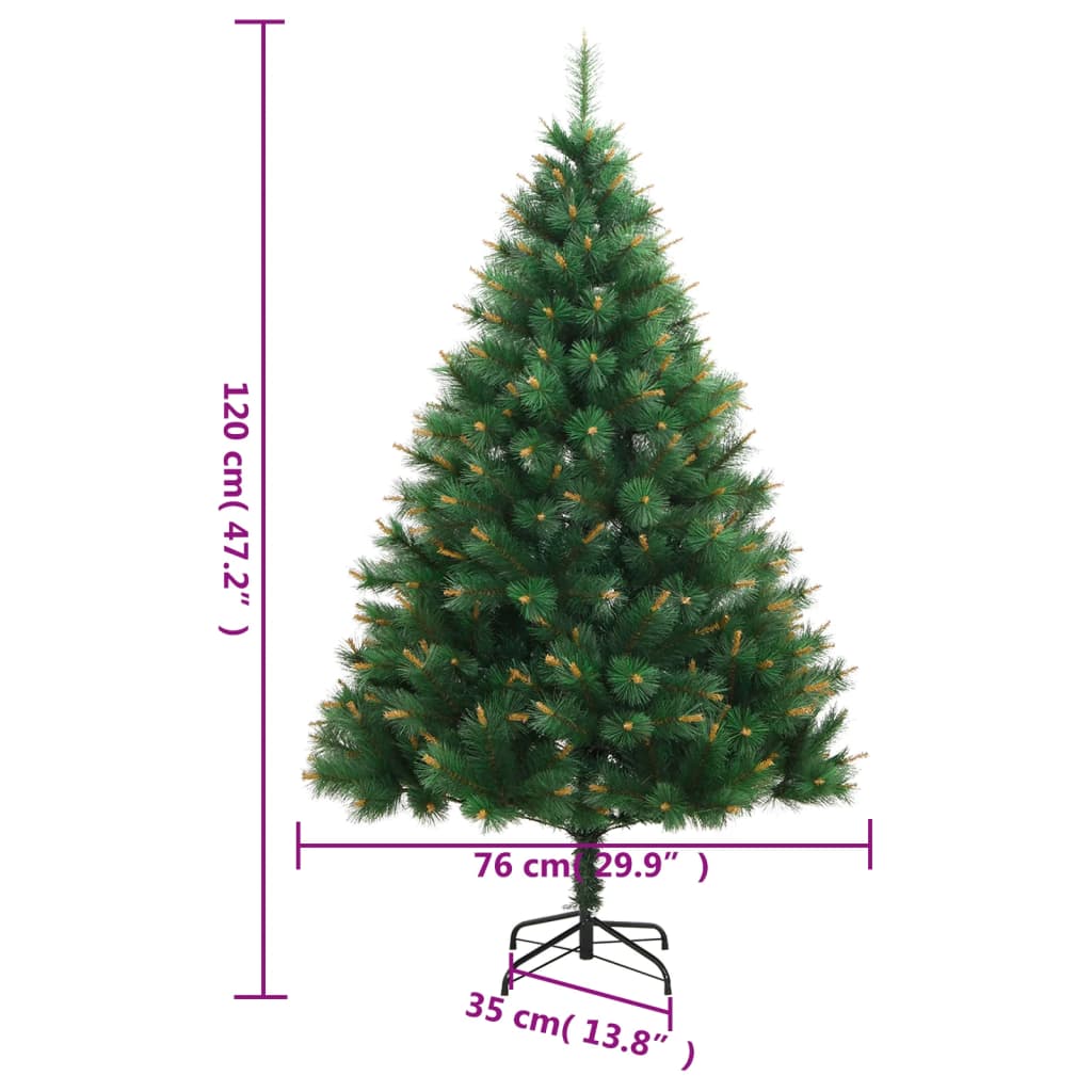 Kunstkerstboom Met Scharnieren En Standaard