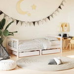 Kinderbedframe Met Lades Massief Grenenhout