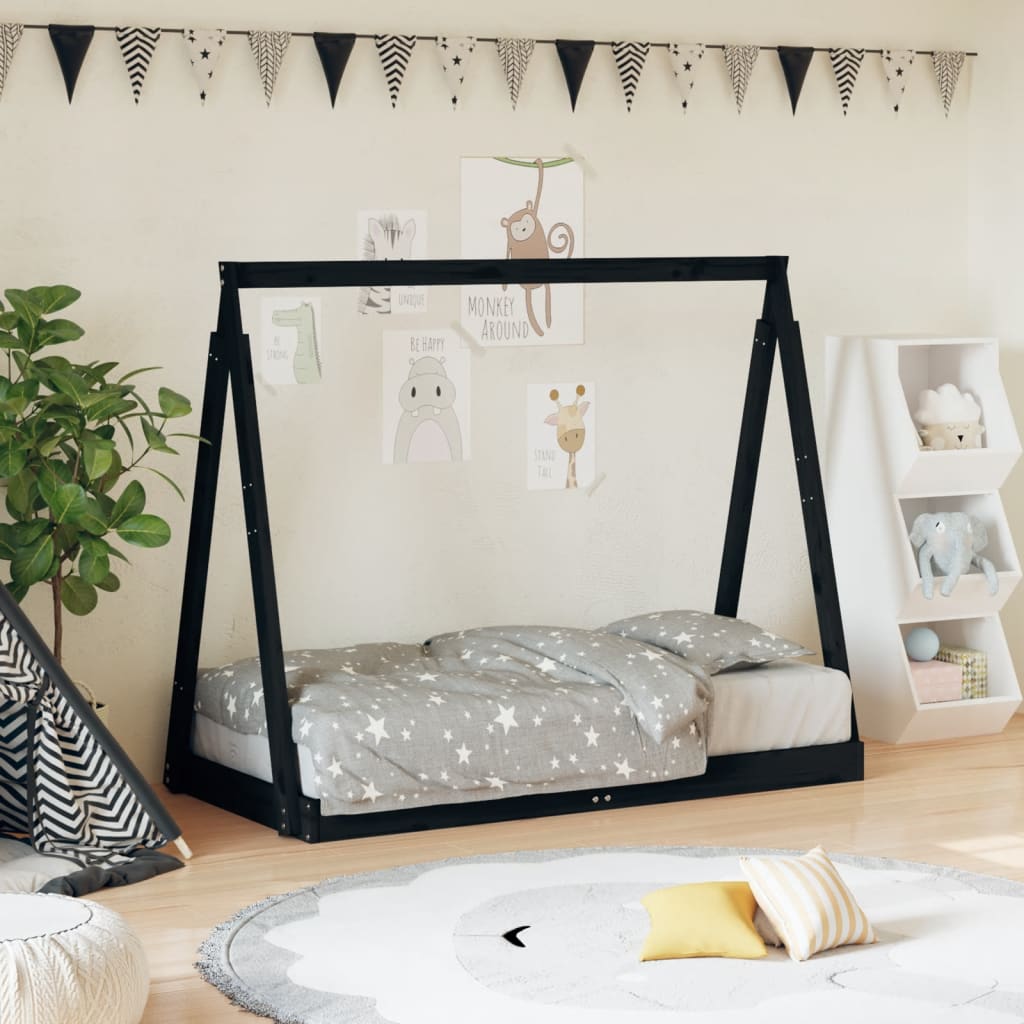 Kinderbedframe Massief Grenenhout