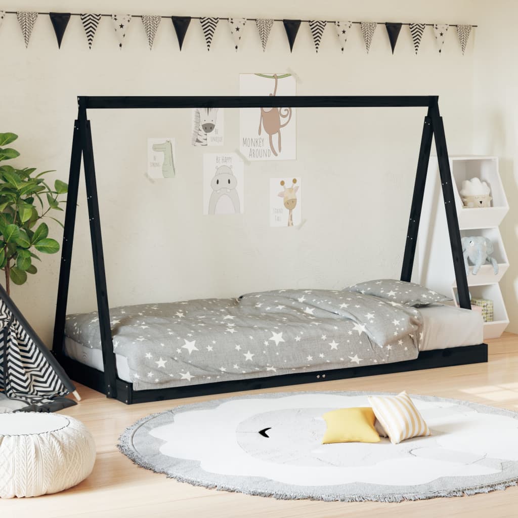 Kinderbedframe Massief Grenenhout
