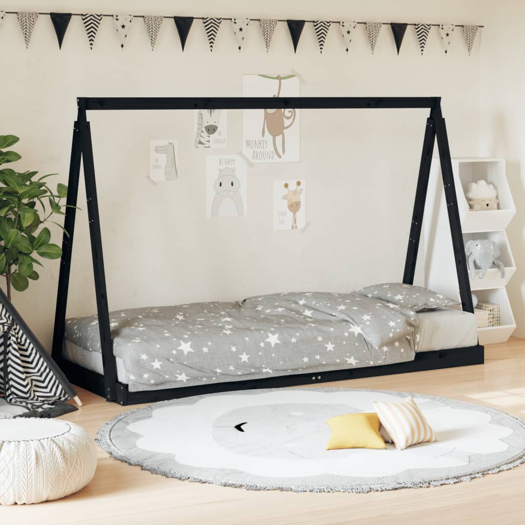 Kinderbedframe Massief Grenenhout