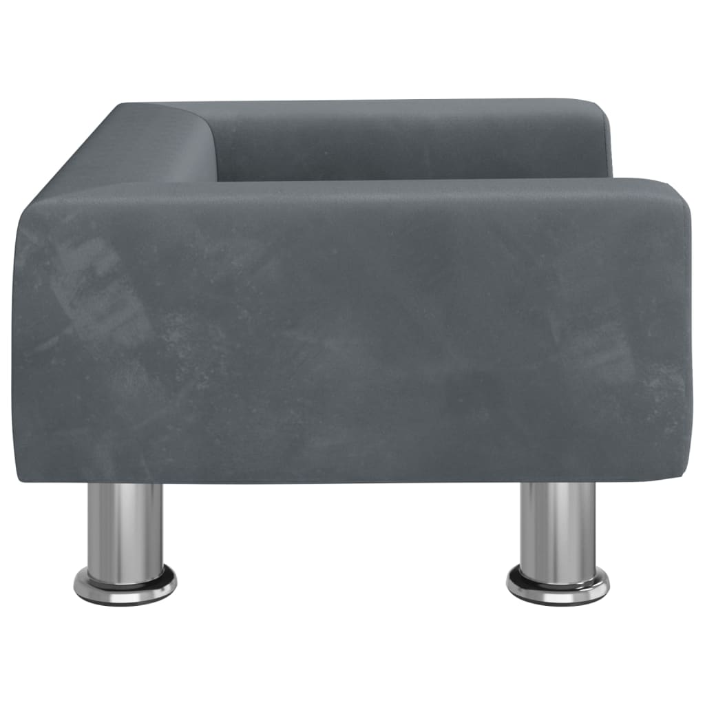 Kinderbank 50X40X26,5 Cm Fluweel