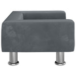 Kinderbank 50X40X26,5 Cm Fluweel